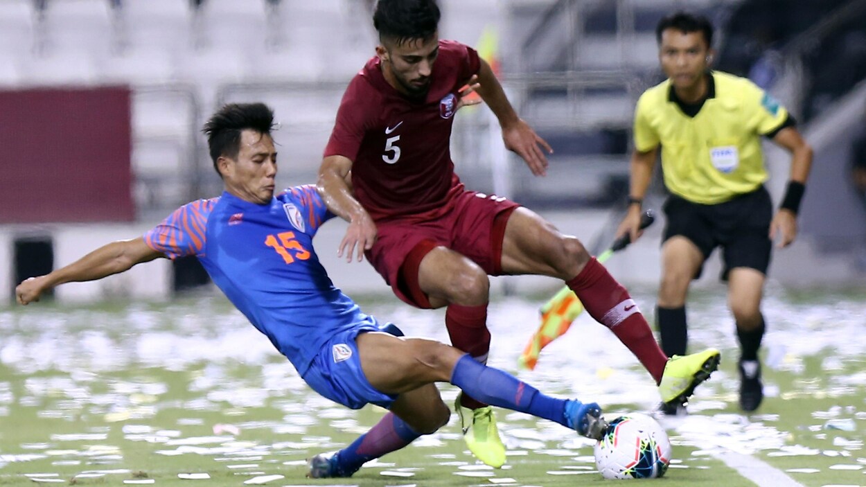 Chaos à Doha dans un match de qualification pour la Coupe ...