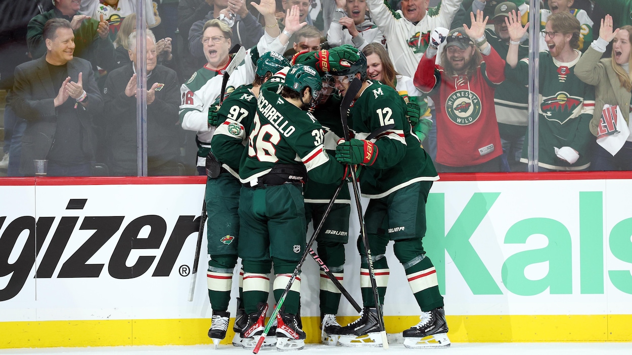 Le Wild rétrécit l’écart avec une première victoire contre l’Avalanche