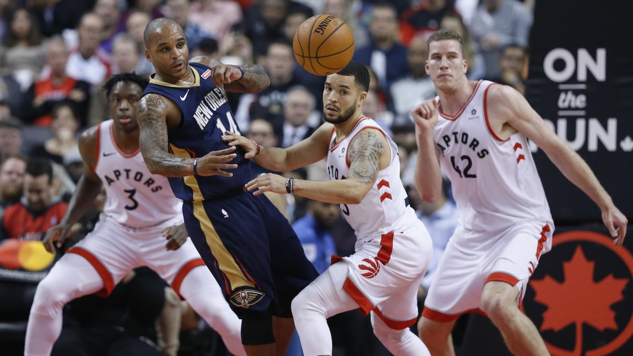 Les Raptors contre les Pelicans Les Raptors contre les Pelicans
