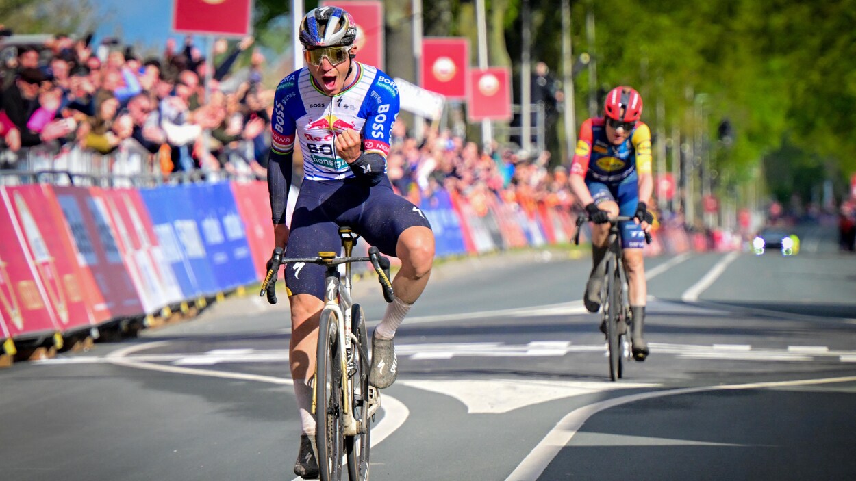 Remco Evenepoel prend sa revanche sur Skjelmose à l’Amstel Gold Race