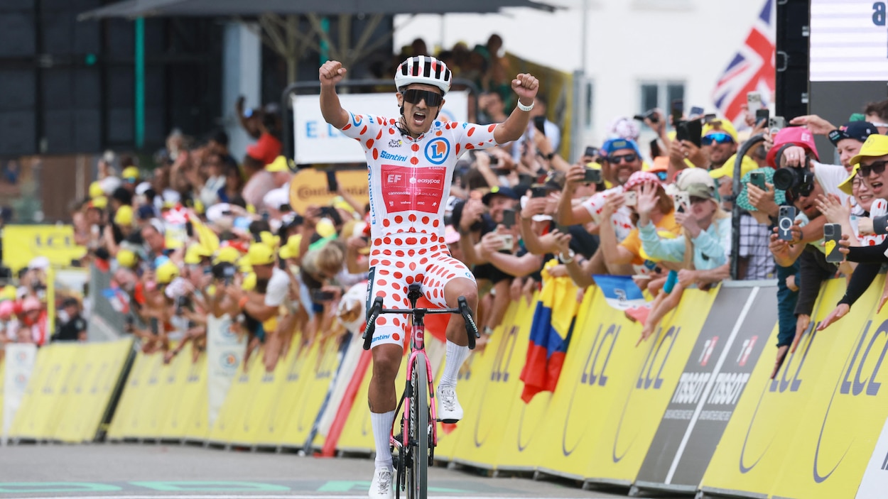 Carapaz remporte l’étape-reine du TDF, Pogacar verrouille son maillot jaune