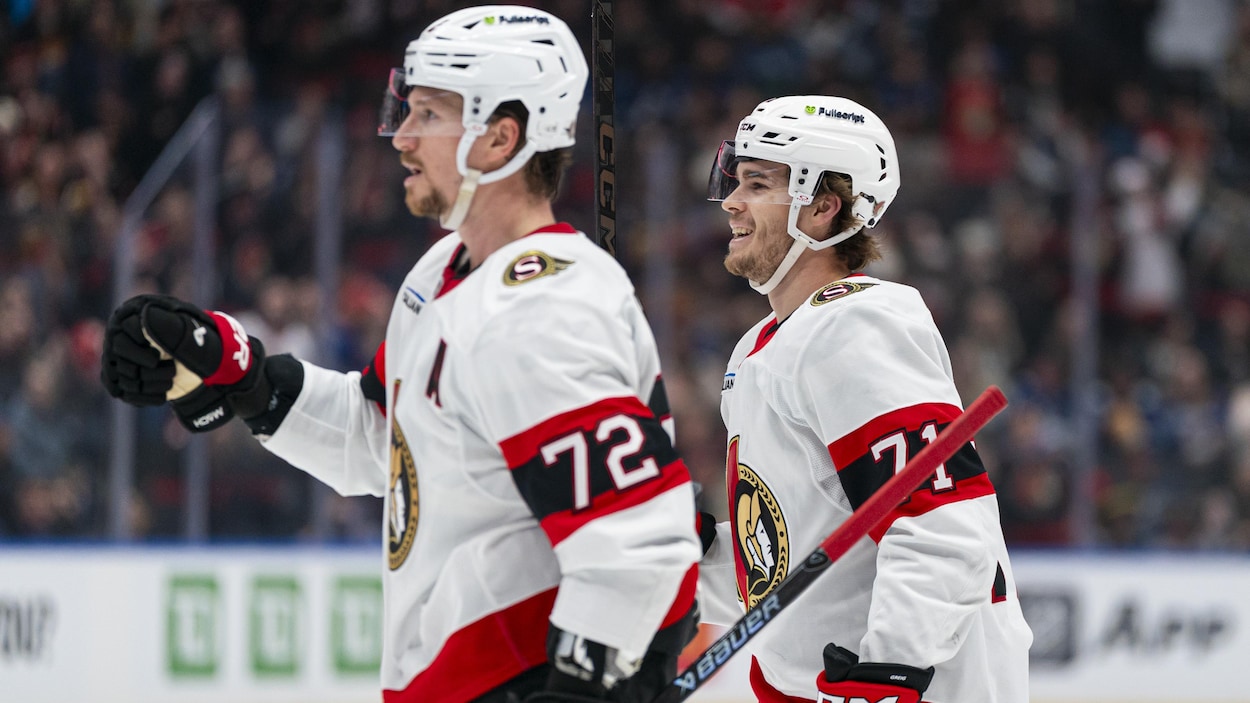 Les Sénateurs blanchissent les Canucks