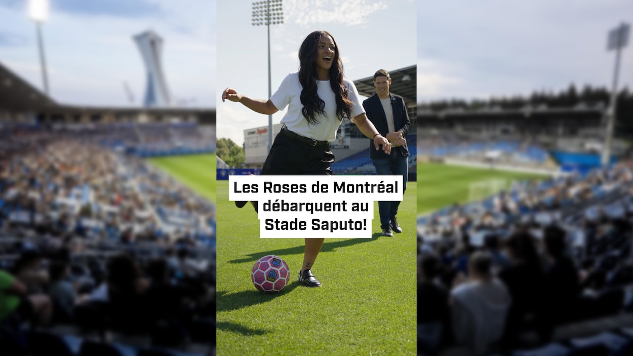 Les Roses de Montréal débarquent au Stade Saputo
