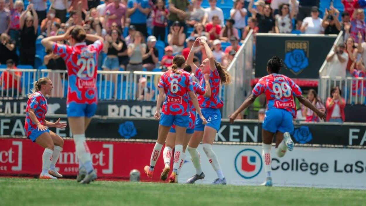 Les Roses de Montréal renouent avec la victoire contre le Rise