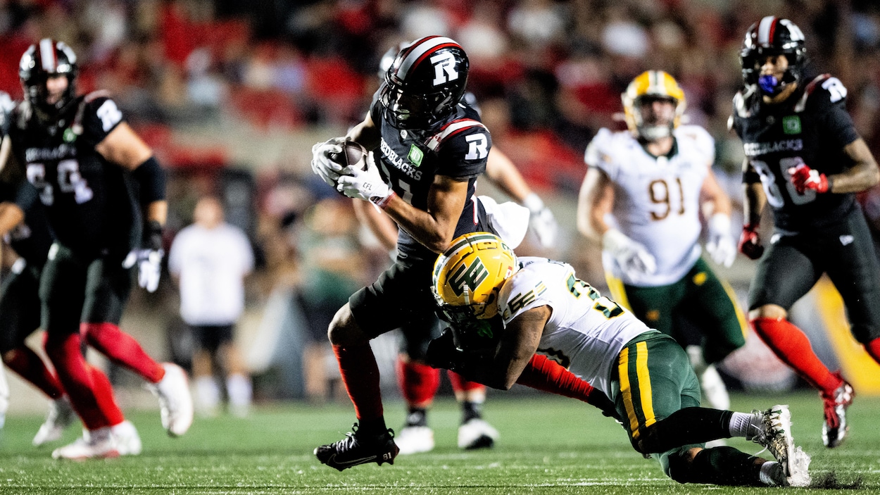 Une troisième victoire consécutive pour les Elks, 30 à 20 à Ottawa