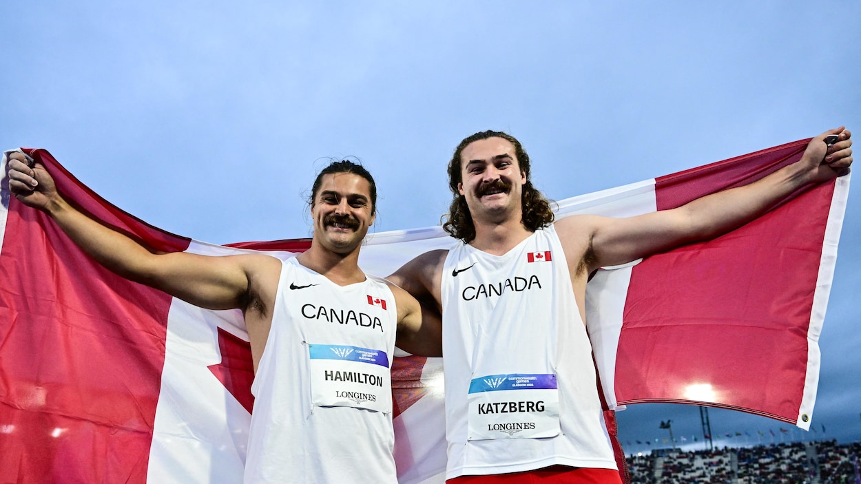 Ethan Katzberg s’impose au lancer du marteau des Jeux du Commonwealth