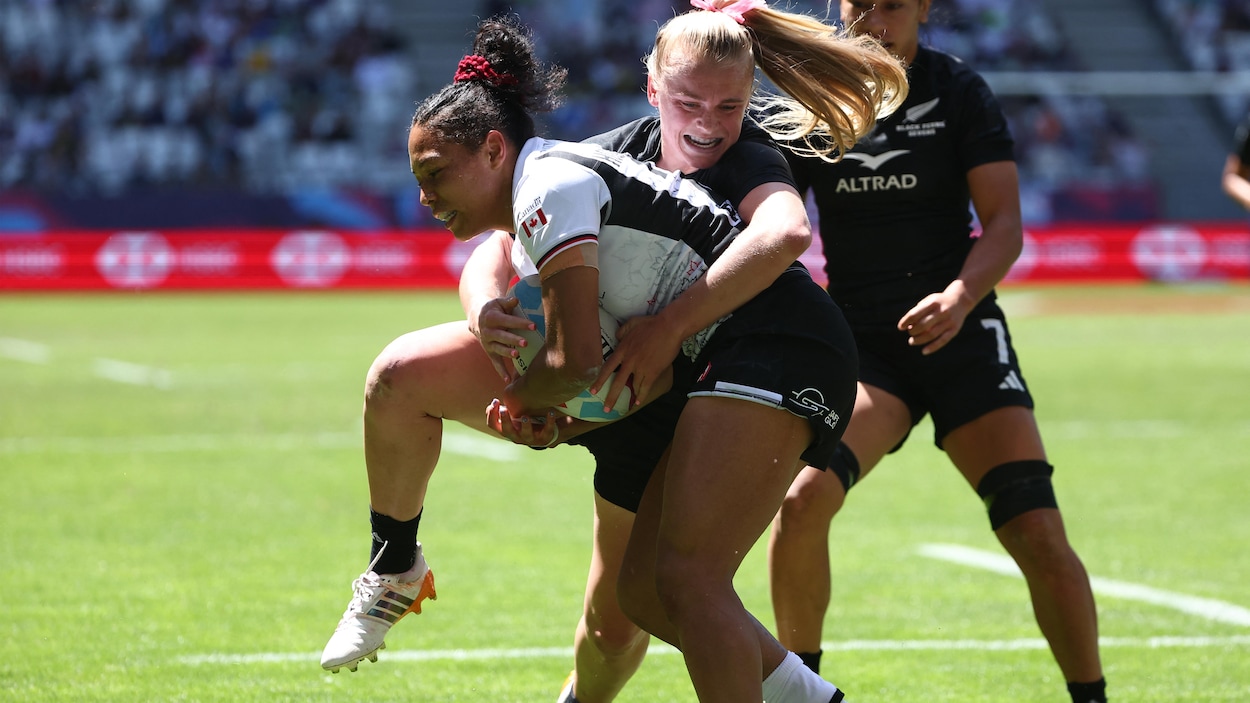 L’équipe féminine canadienne de rugby à 7 est médaillée de bronze à nouveau