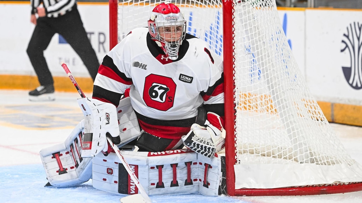 Ryder Fetterolf, des 67 d’Ottawa, nommé gardien de l’année au Canada