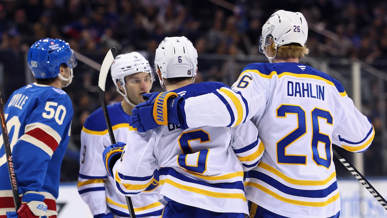 Les Sabres de retour au sommet de l’Atlantique