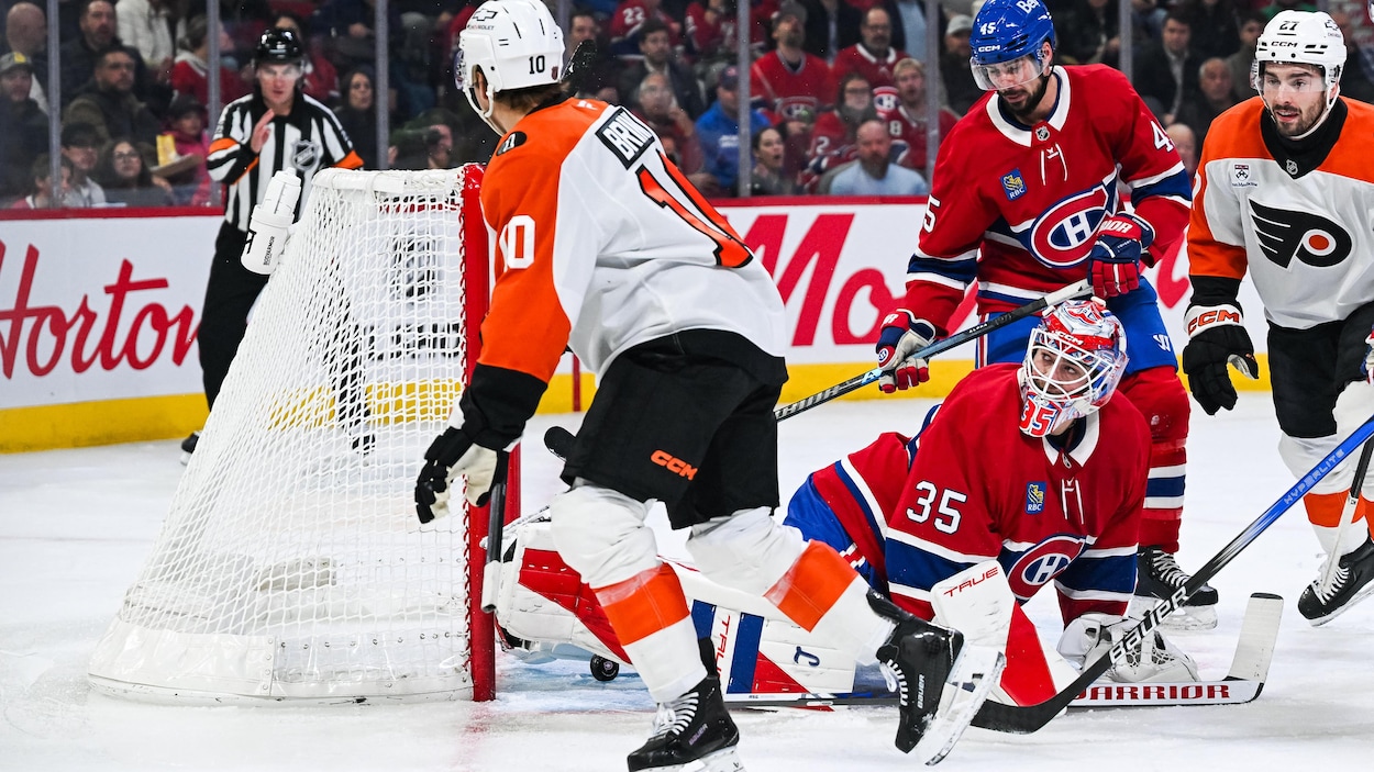 Le Canadien remonte, mais laisse filer la victoire aux mains des Flyers