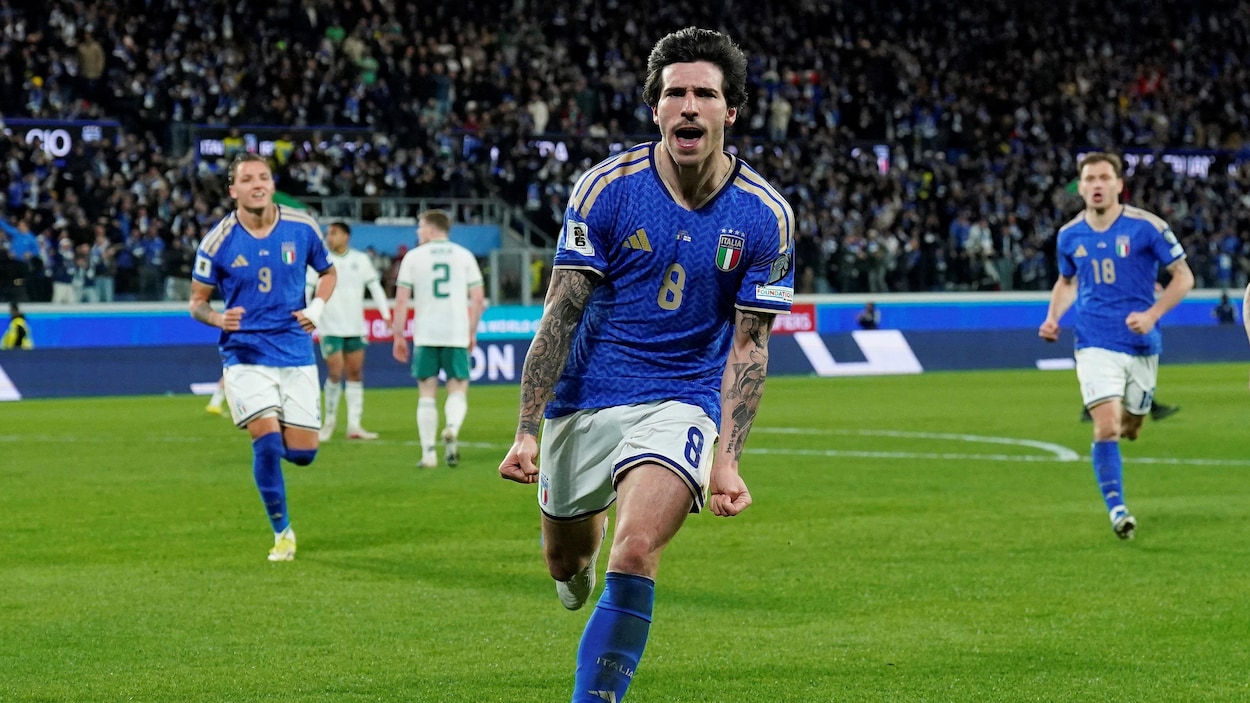 Mondial de la FIFA : l’Italie bat l’Irlande du Nord en match de barrage