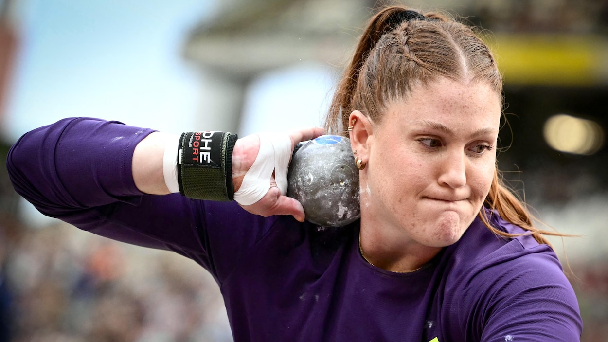 Sarah Mitton remporte l’argent à la finale de la Diamond League