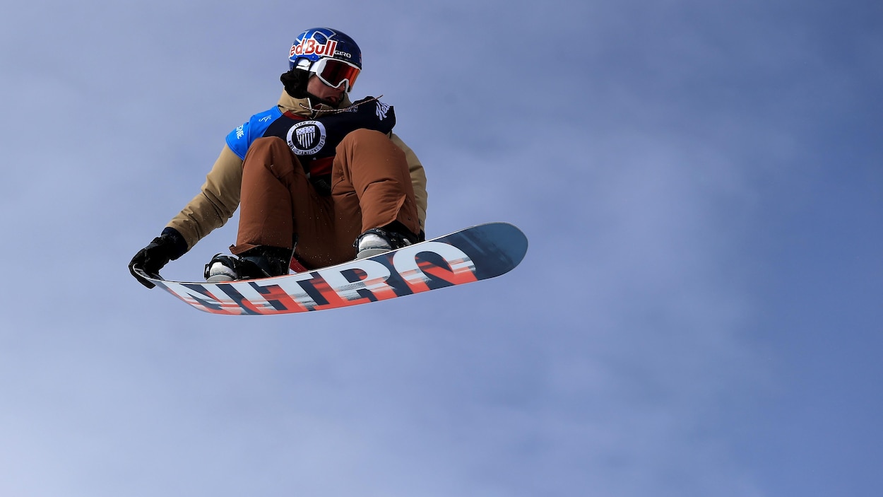 Sébastien Toutant à la Coupe du monde de Copper Mountain, au Colorado, en décembre 2016