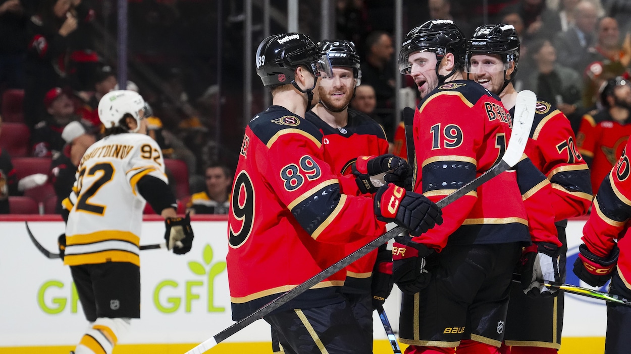 Les Sénateurs ne font qu’une bouchée des Bruins