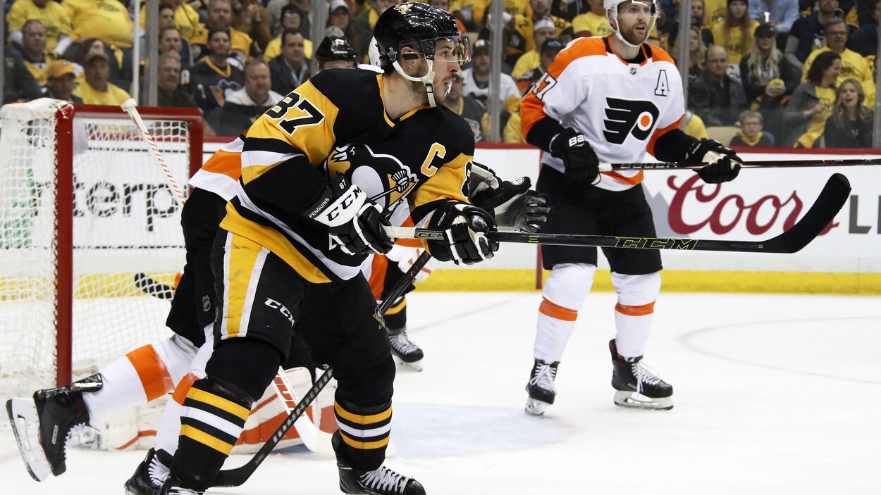 Sidney Crosby contre les Flyers Sidney Crosby contre les Flyers