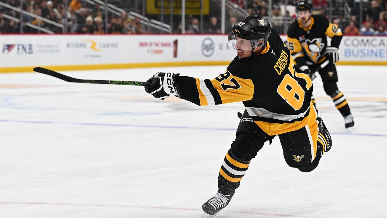 Sidney Crosby de retour au jeu