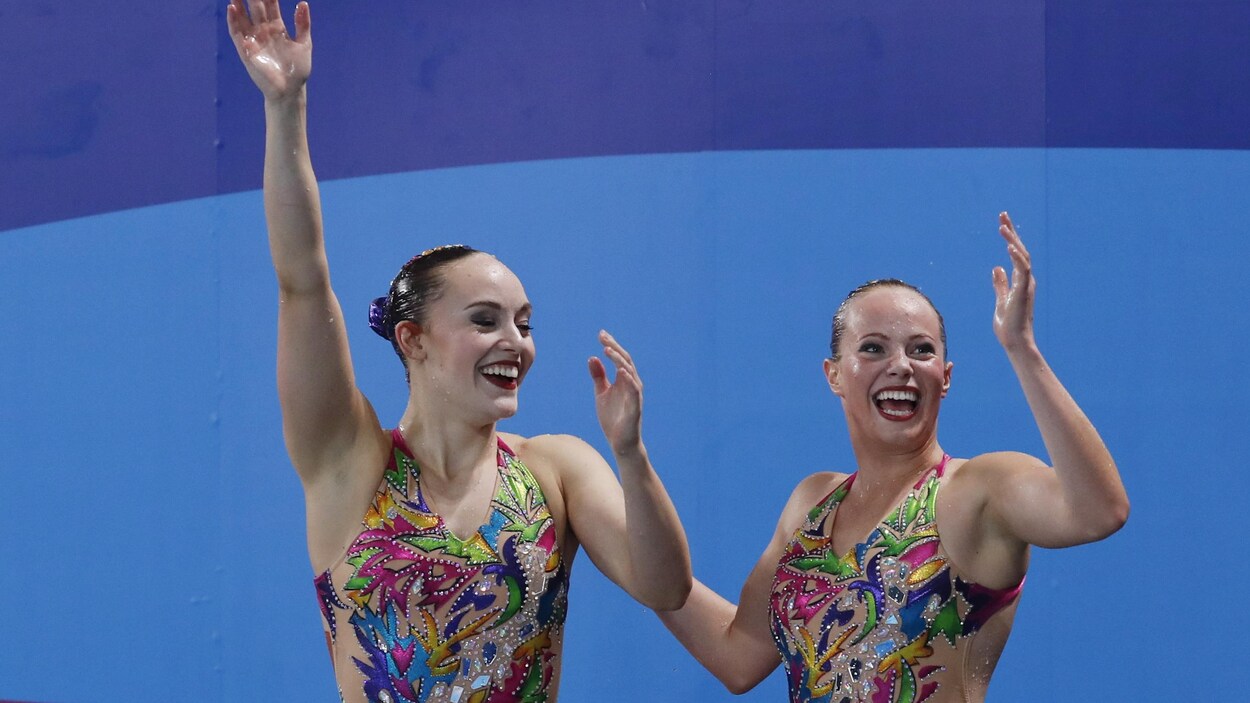 Elles sourient après leur programme