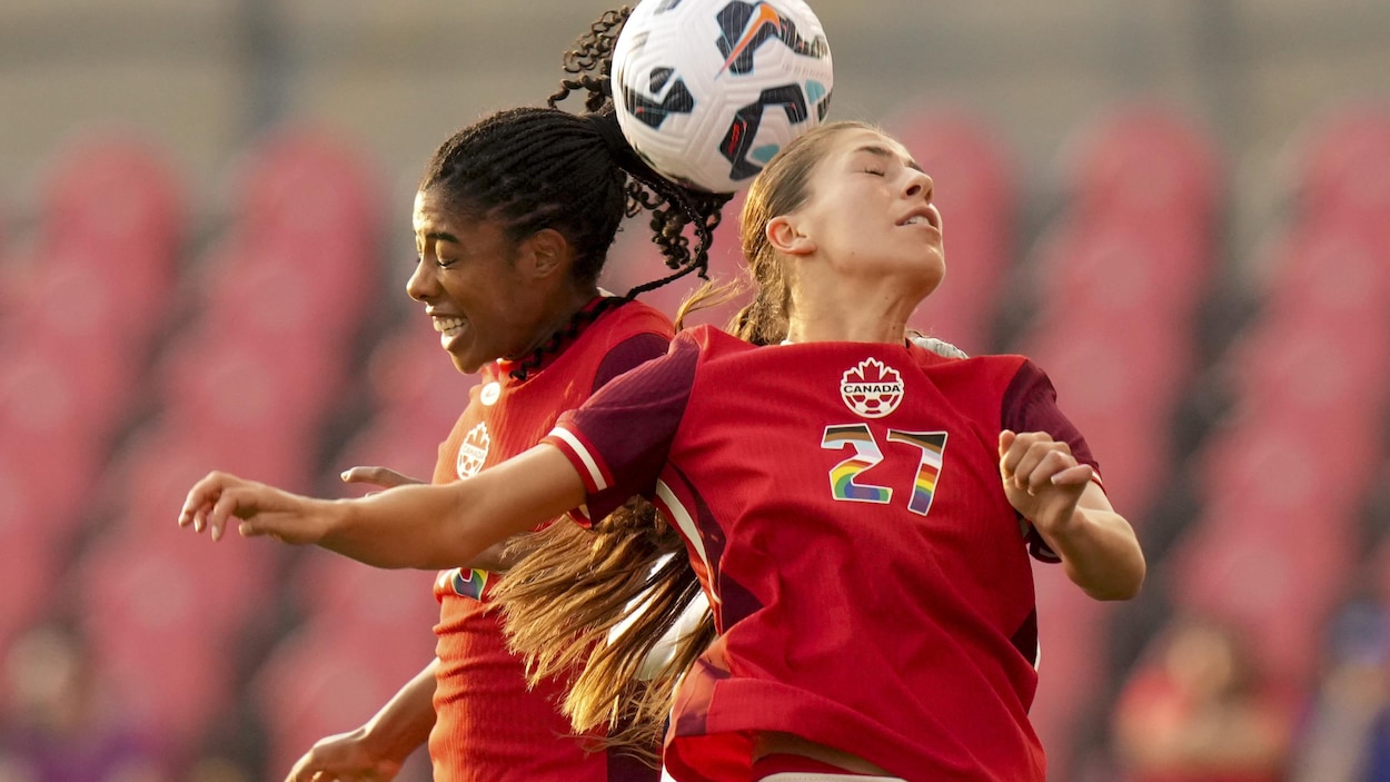 L’équipe canadienne féminine de soccer affrontera celle du Danemark en octobre