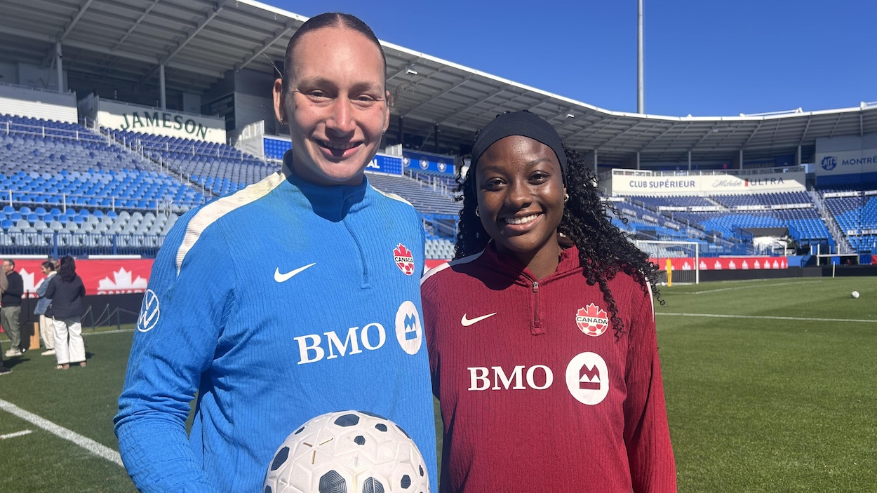 L’équipe féminine canadienne de soccer se prépare à affronter le Danemark