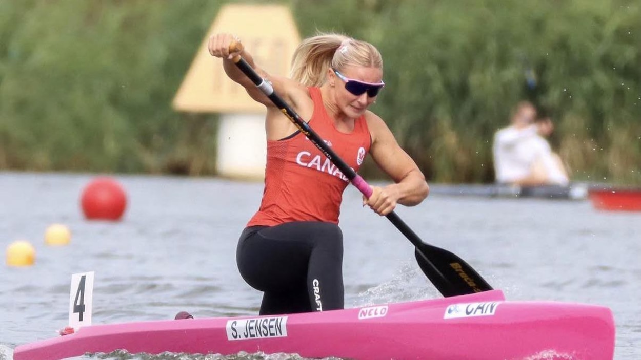 Sophia Jensen met la main sur une autre médaille aux mondiaux