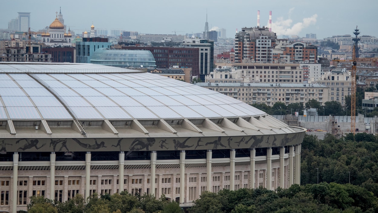 Le stade Loujniki à Moscou Le stade Loujniki à Moscou