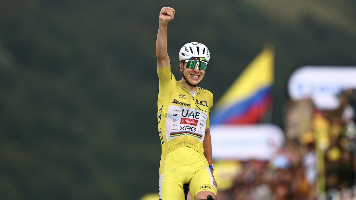 Tour de France : Tadej Pogacar s’impose à nouveau, Seixas s’empare du maillot blanc
