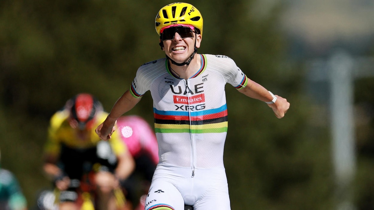 Tadej Pogacar remporte la 3e étape du Tour de France