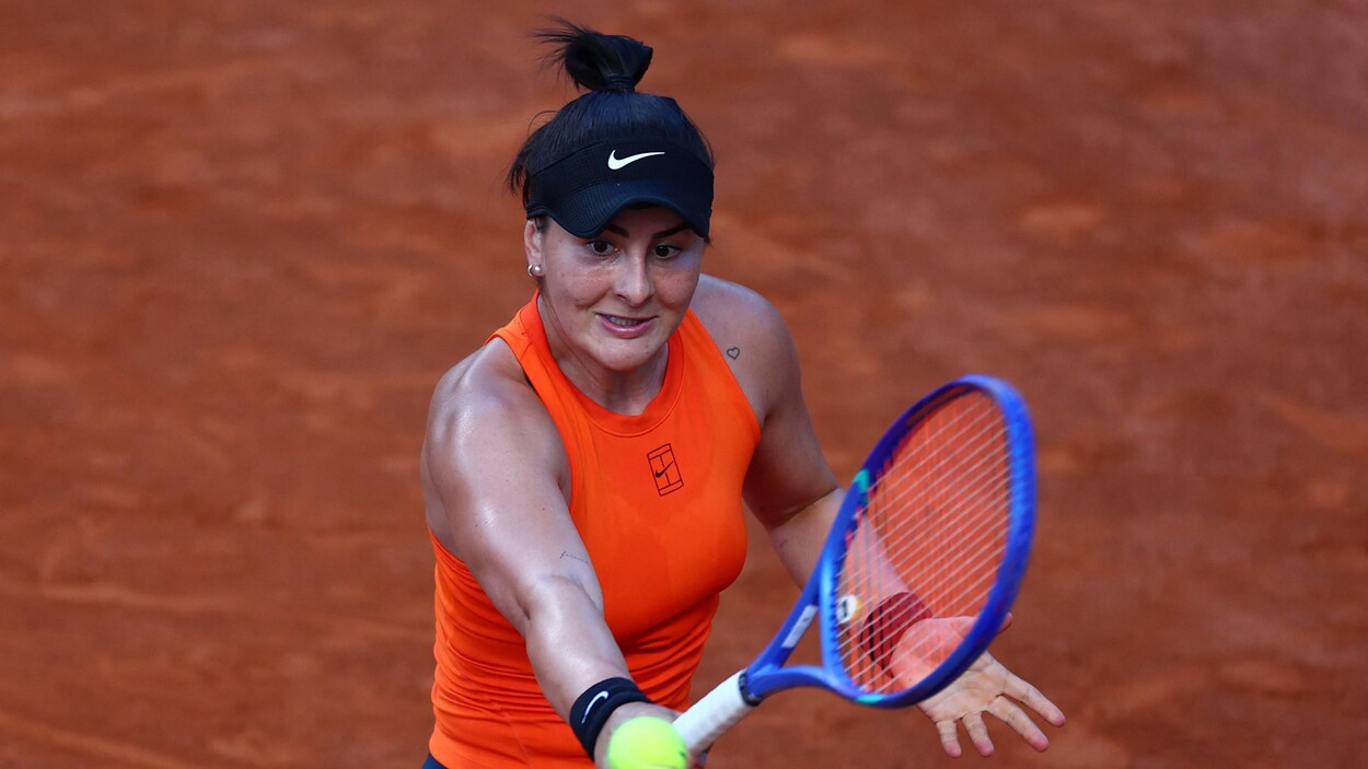 Bianca Andreescu éliminée par Zheng Qinwen à Rome