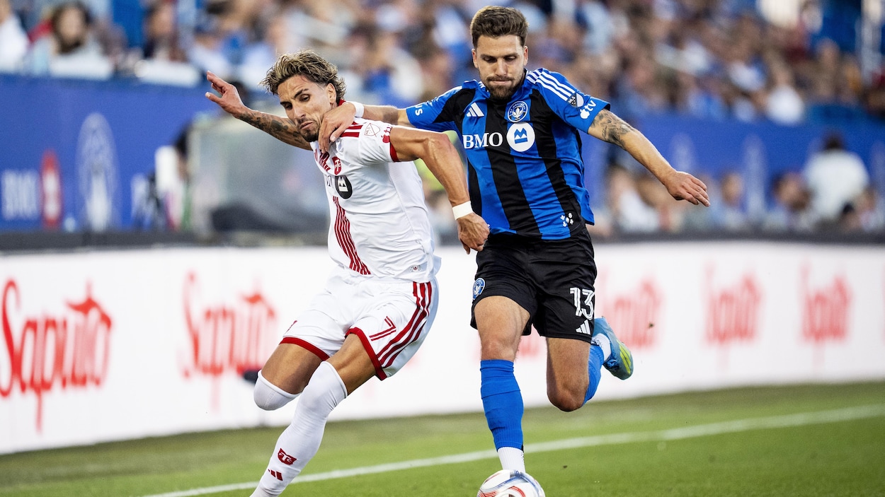 Le CF Montréal et le Toronto FC se neutralisent au Stade Saputo