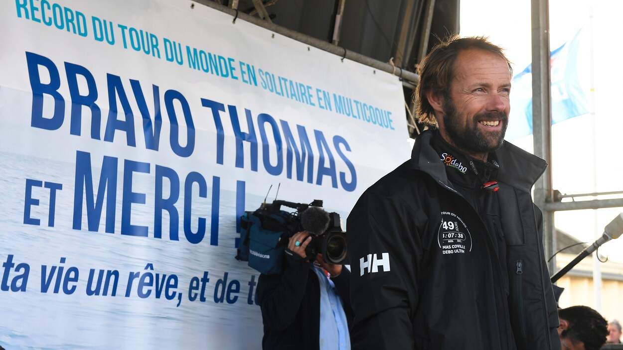 Le skipper français Thomas Coville Le skipper français Thomas Coville