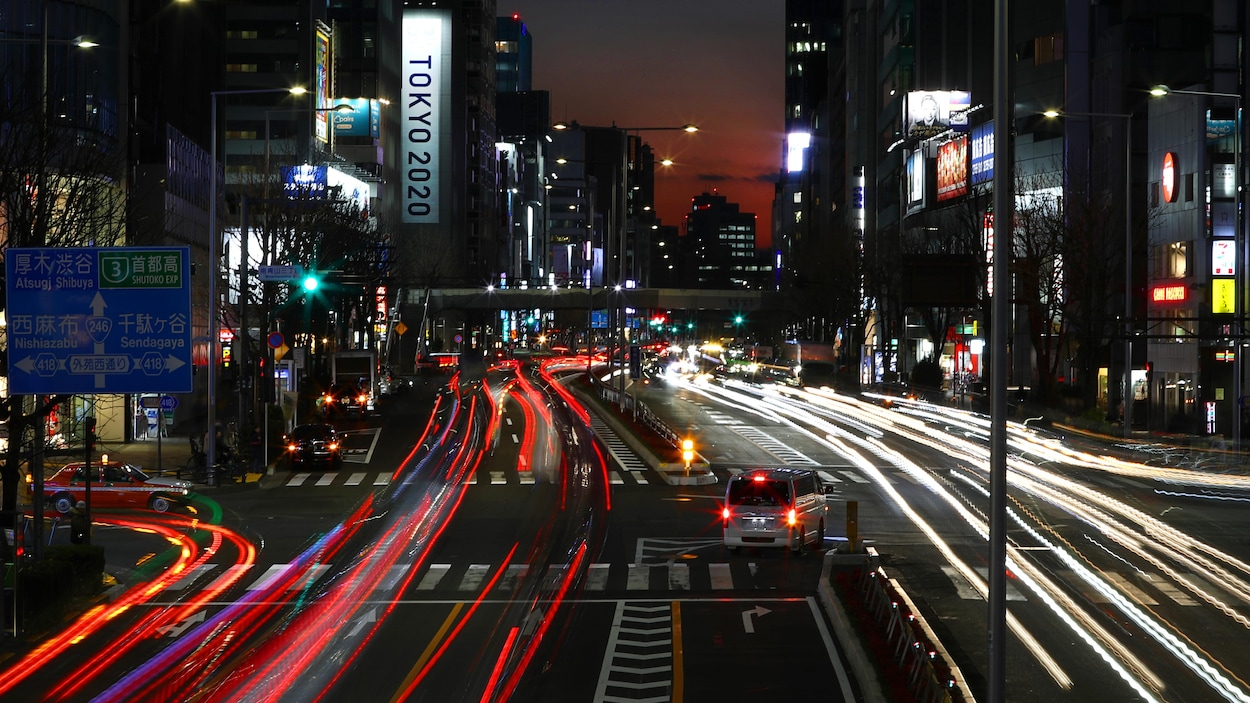 Le district Aoyama à l'heure de pointe