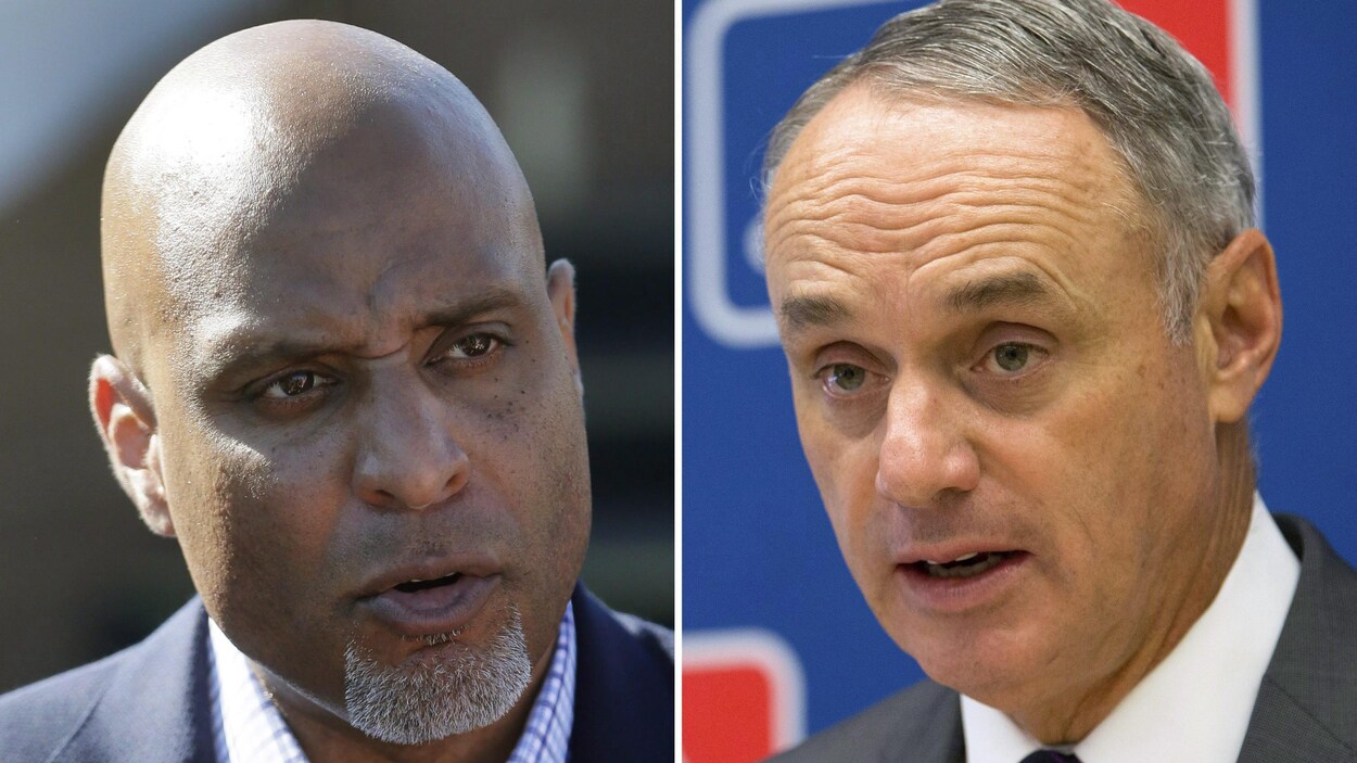 Tony Clark et Rob Manfred