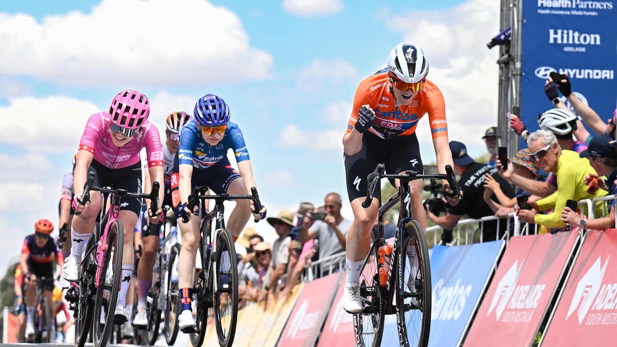 Ally Wollaston demeure en tête du Tour Down Under