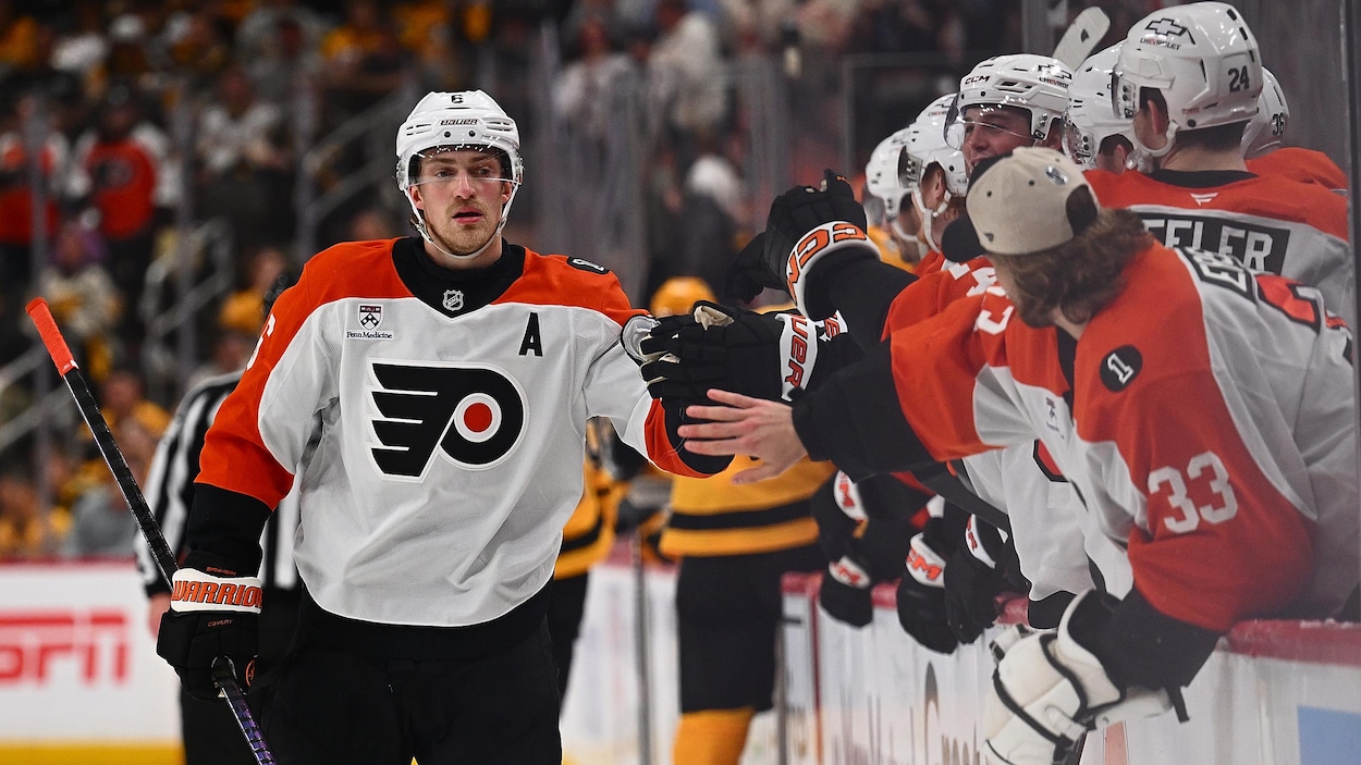 Les Flyers l’emportent face aux Penguins à leur retour en séries