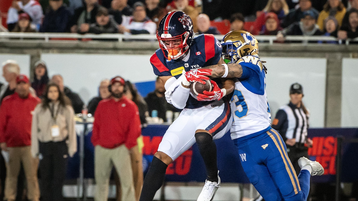 Les Alouettes défont les Blue Bombers et remportent le titre dans l’Est
