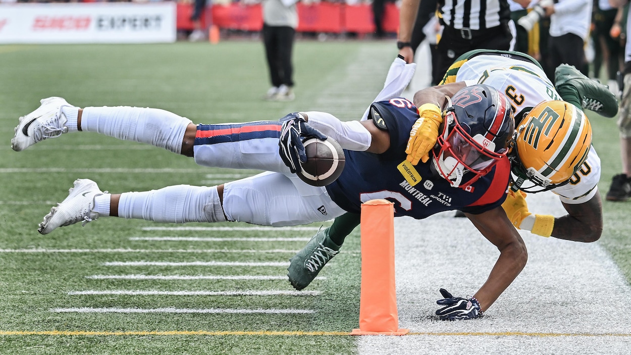 Les Alouettes terrassent les Elks