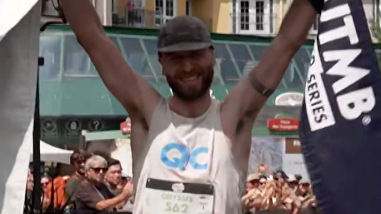Dany Racine est le premier champion de l'UTMB de Mont-Tremblant