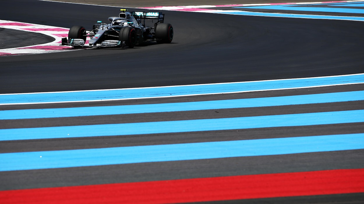 Valtteri Bottas sur le circuit Paul-Ricard