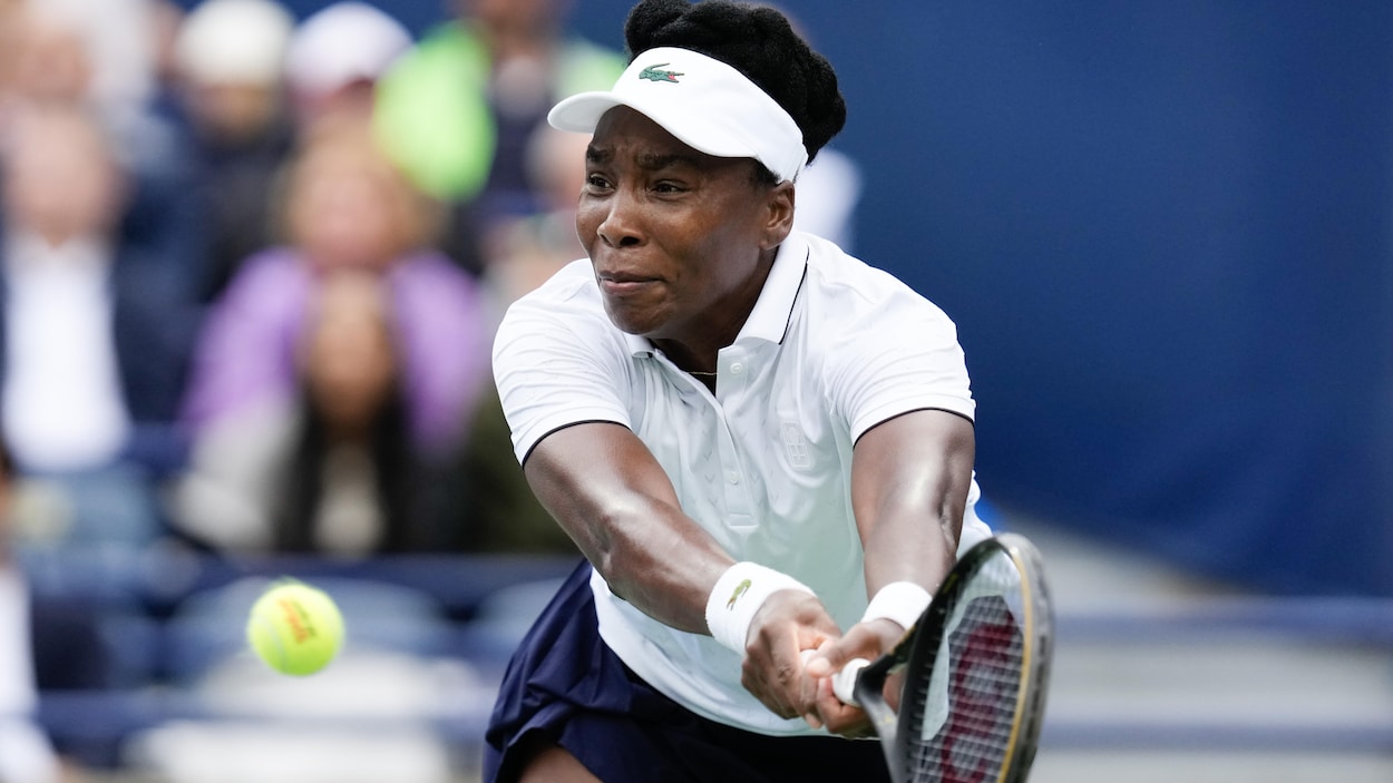 Venus Williams éliminée d’entrée à l’Omnium Banque Nationale