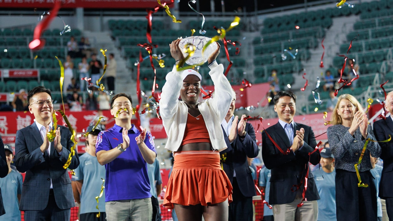 Victoria Mboko couronnée à Hong Kong