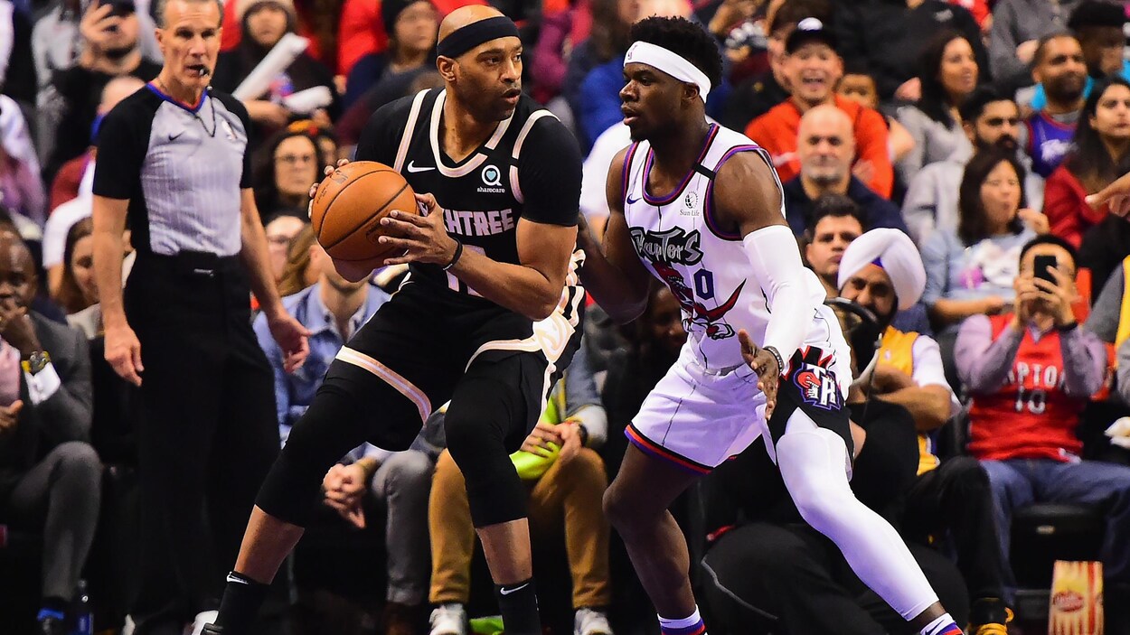 Vince Carter et Terence Davis