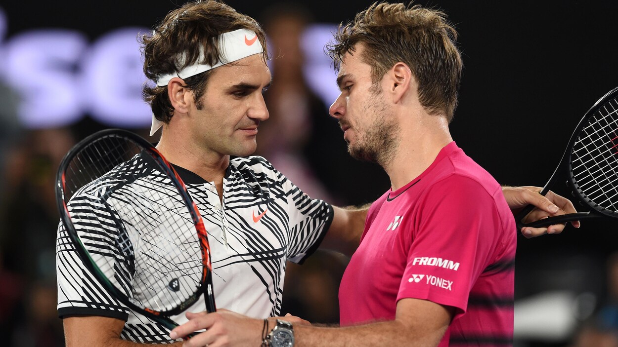 Roger Federer et Stan Wawrinka Roger Federer et Stan Wawrinka