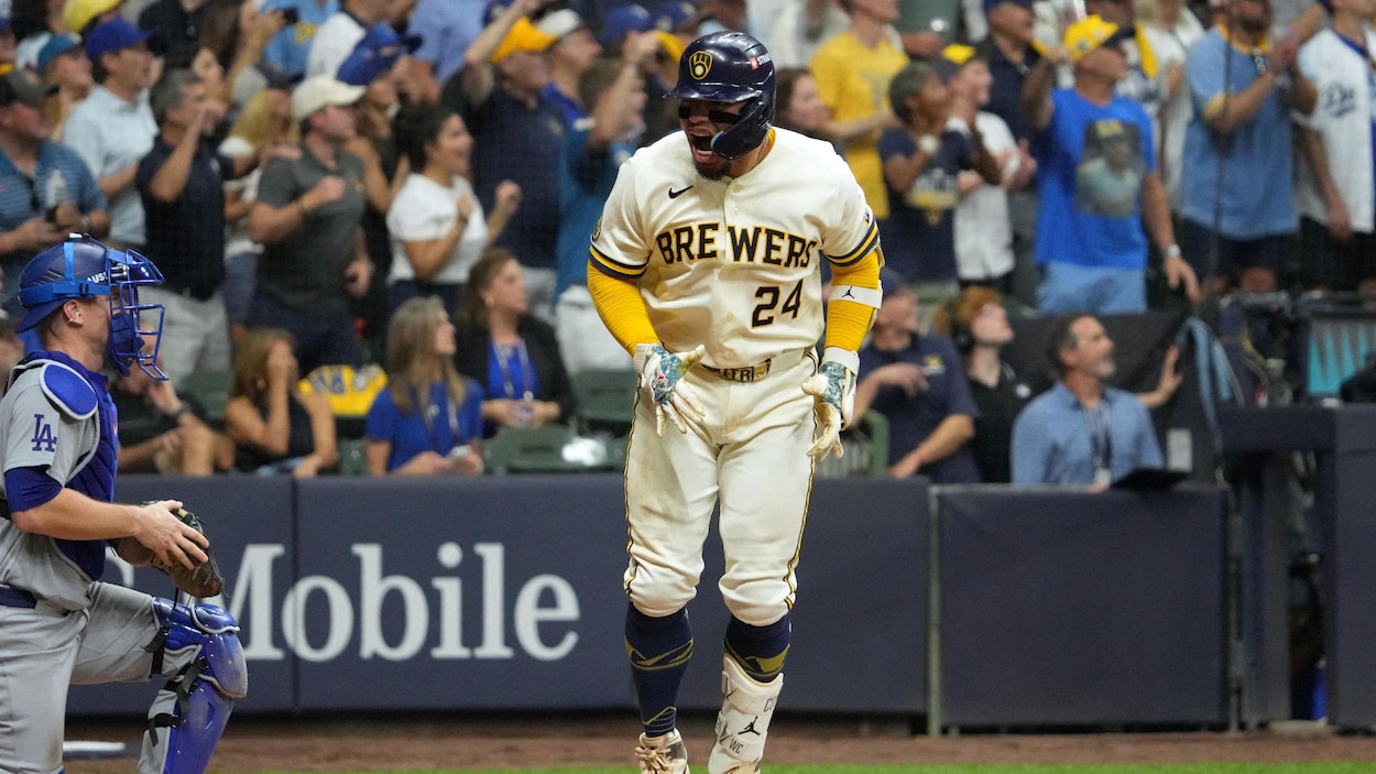 Les Brewers creusent l’écart sur les Dodgers en série de championnat