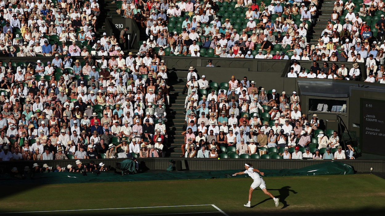 Un record d’assistance à Wimbledon avec plus de 550 000 spectateurs