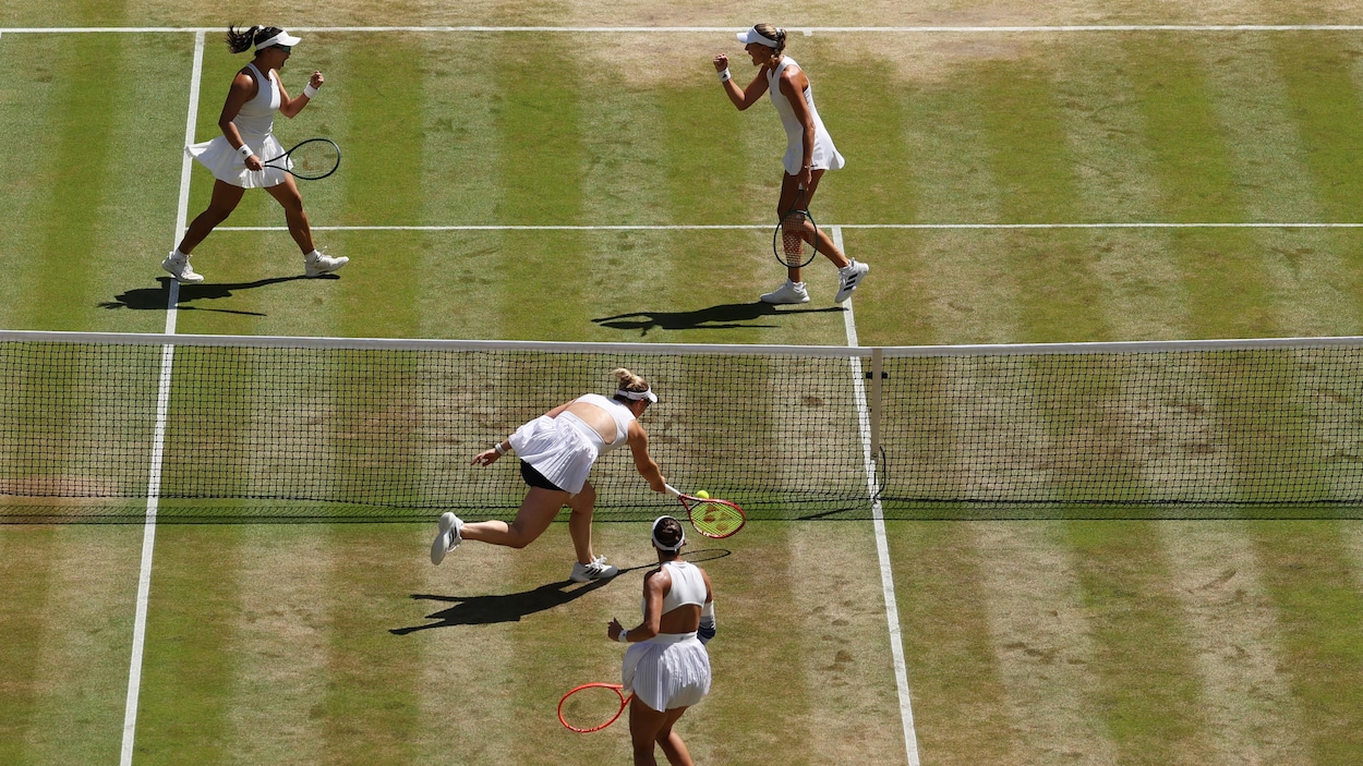 Gabriela Dabrowski et Luisa Stefani s’inclinent en finale du double à Wimbledon