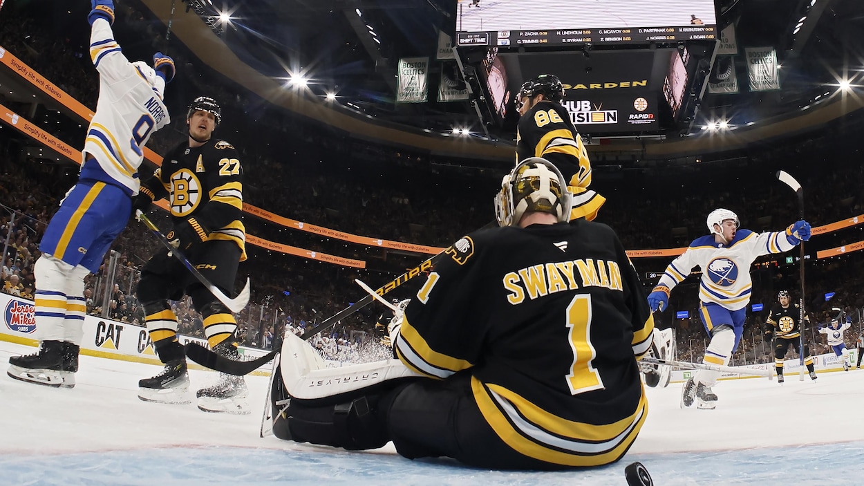 Les Sabres gagnent une première série depuis 2007