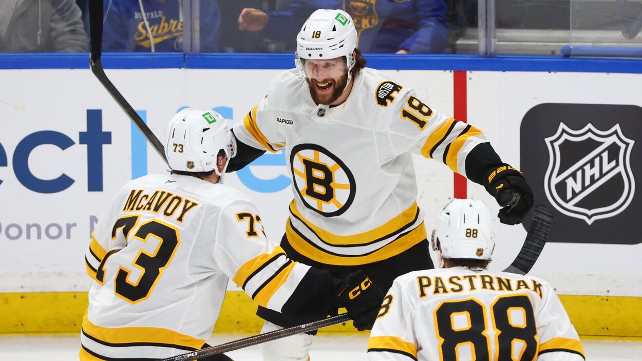 Les Bruins viennent de l’arrière et battent les Sabres en prolongation