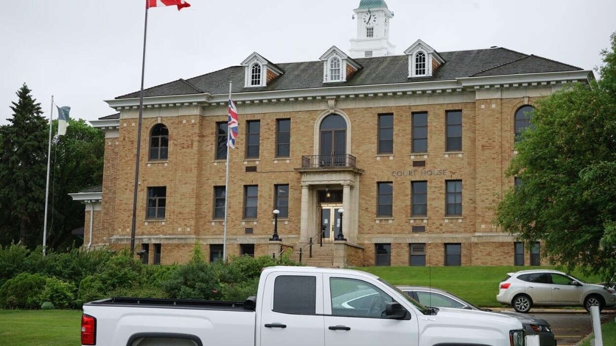 Le bâtiment abritant la Cour du Banc de la Reine de Prince Albert.