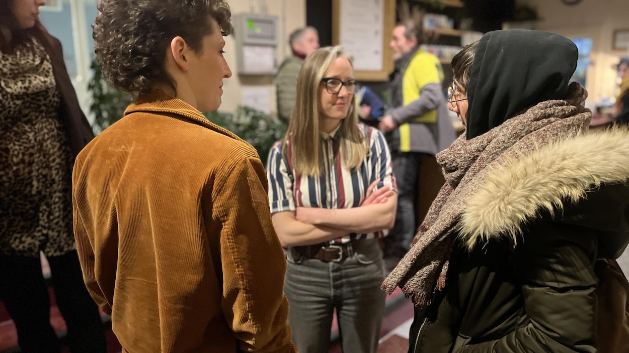 De nombreux cin&eacute;philes &agrave; la rencontre de la bouch&egrave;re de Trois-Pistoles