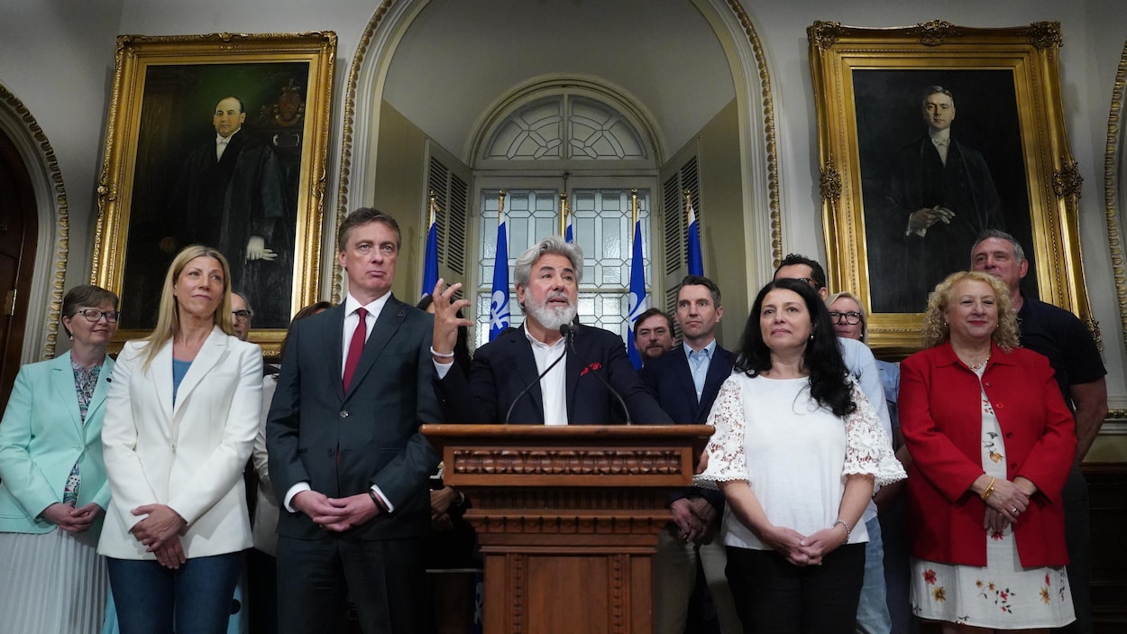 Le Parti libéral du Québec dévoile sa nouvelle équipe parlementaire